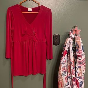 Motherhood maternity Med dress top